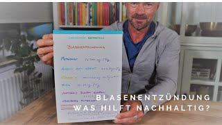 Blasenentzündung  was hilft natürlich und nachhaltig [upl. by Okramed]