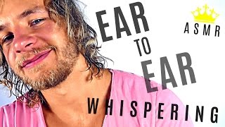 Pure Close Up Ear to Ear Whispering  ASMR [upl. by Eberhard]