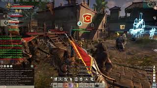 Myth of Empires 100 Elites NPC Battle Siege Castle Fortress [upl. by Kevon370]