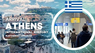 Enter Greece  Athens International Airport Eleftherios Venizelos Arrival Procedure [upl. by Perceval776]