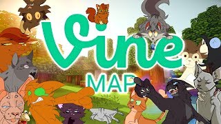 Complete Warrior Cats VINE MAP [upl. by Attiuqal]