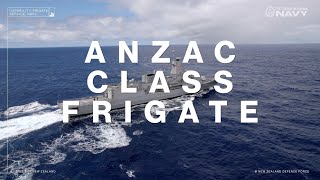 Royal New Zealand Navy Anzacclass Frigate [upl. by Dougald3]