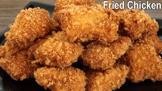 Crispy Fried Chicken Recipe  Easy Cheap and Spicy Chicken Fry [upl. by Llenrup]