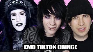 Try Not To Cringe EMO TIKTOKS [upl. by Cyd]