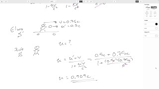 222 RelativityThe Lorentz Transformation and Velocity Addition [upl. by Reinhold]