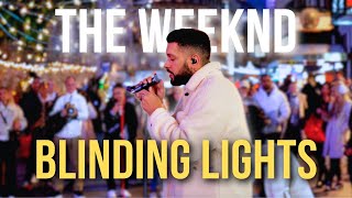 BLINDING LIGHTS  THE WEEKND  Luke Silva Cover Live [upl. by Meeka]