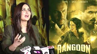 Rangoon Movie Special Screening  Kareena Kapoor Kunal Khemu [upl. by Ruyle]