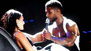 Usher Concert Perth 15311  Trading Places with Courtney [upl. by Natanhoj]