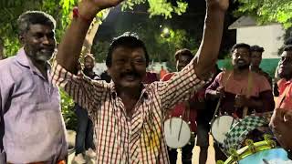 Karkhana Gatam Procession 2023 Kamili puchi Tamil song in Vignesh pad band Yapral Avinash on screen [upl. by Saddler]