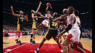 NBA Recap 1998 game 7 Bulls Pacers [upl. by Aidas]