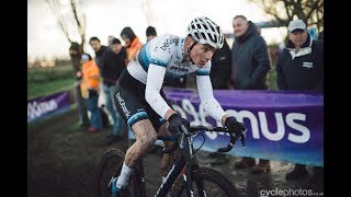 Highlights Cyclocross DVV Trofee Azencross Loenhout  Round 6 201718 Men Elite [upl. by Erminna]