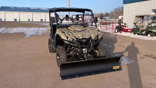 2019 Yamaha Viking 700 EPS Highlifter Edition with Moose Plow [upl. by Nette]