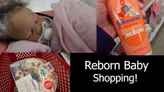 Shopping with a REBORN BABY  Reborn Baby Outing [upl. by Yeltnarb]