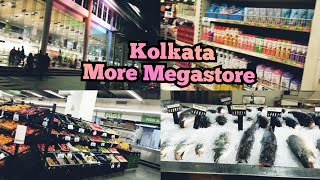 More Megastore Kolkata Newtown Today We Went To Buy Groceries From More Shop [upl. by Kendal]