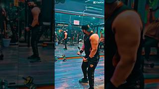 gym shorts Supinated Bar Triceps pull downs music motivation sports bodybuilding [upl. by Notnroht]