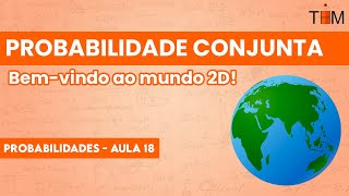 Distribuição de Probabilidade Conjunta  Curso de Probabilidade 18 [upl. by Dewar]