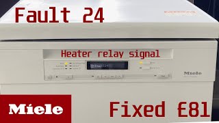 Miele Dishwasher Fault 24  F24 Solved with £81 DIY [upl. by Evangeline]