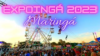 Expoingá Maringá Paraná 2023 [upl. by Idrahs]