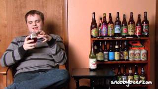 New Glarus Wisconsin Belgian Red  Snobby Beer Reviews [upl. by Forras]