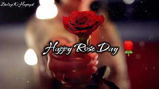 Happy Rose Day Status 2024🌹 Rose Day Shayari Status  Rose Day 2024 [upl. by Kinna]