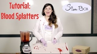 Blood Splatter Forensics Tutorial [upl. by Enitnemelc]