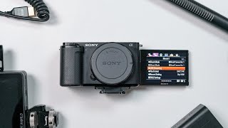 Sony ZVE10 Settings for Video  Every Menu for Video [upl. by Bekelja]