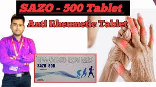 Sazo 500 tablet uses in hindiSulfasalazine Tablet Uses in Hindi [upl. by Gabrielson203]