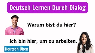 Deutsch Lernen für Anfänger A1B2  Grundlegende Fragen für die Sprechpraxis [upl. by Ehr452]