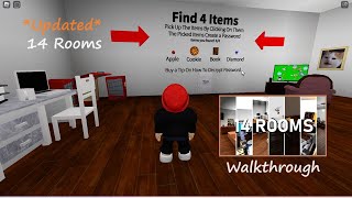 ROBLOX  Escape Room NEW  Walkthrough All 14 Rooms [upl. by Norvin823]