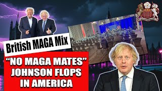 British Populists Fail With MAGA Crowd in America [upl. by Suinotna478]