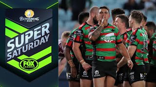 Latrell Mitchell masterclass leads Rabbitohs to nine try massacre of Manly  Super Saturday [upl. by Slifka454]