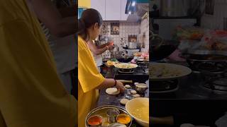 Subhe ki chupi mehenat🫡 nehabisht cooking pahadi minivlog ytshorts homemadefood dailyvlog [upl. by Inafit]