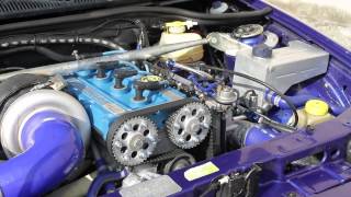 escort cosworth 640HP S300SX test powered by Oppliger Motorsport [upl. by Yessac]