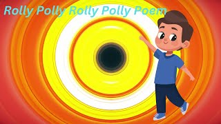 Rolly Polly Rolly Polly Poem  Rhymes for kids happykidz [upl. by Mosby]