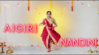 Ai Giri Nandini  Durga Strotam  Durga Puja special by Nayanika Bhattacharyya [upl. by Atnahc328]