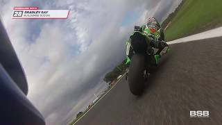 2018 Bennetts BSB Cadwell Park race 2 onboard highlights [upl. by Rosenkranz283]