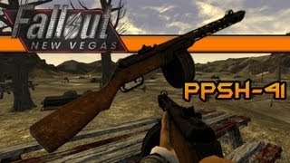 PPSH41  Fallout New Vegas  Mod Spotlight [upl. by Sawyer]