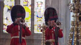 God Save the Queen  85th Birthday of HM Queen Elizabeth II at Westminster Abbey [upl. by Annaet841]