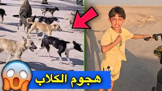 اكثر من 5 كلاب 🐕 هجمت على دانيال 😱  ماتوقعنا الي صار 😨 [upl. by Alaet772]