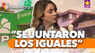 quotLA ALIANZA PLDFP MANDA UN MENSAJE FUNESTOquotGLORIA REYES [upl. by Nelleoj]