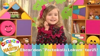 Ebrar Ustadan portakallı lokum tarifi [upl. by Godliman]