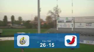 Tiesse Robot CalvisanoRugby Parabiago V giornata di Serie A [upl. by Atinet430]