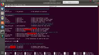 10 Configure Openssl file [upl. by Norrek]