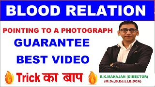 Blood Relation Reasoning Trick Solve Point to Photograph Problems with Ease [upl. by Robina]