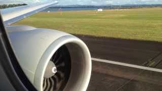 Magnificent Boeing 777300ER Takeoff from Auckland [upl. by Corrine]