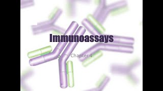 Clinical Chemistry 1 Immunoassays [upl. by Mavis]