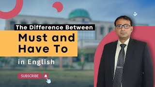 Difference Between Must amp Have to  Explained in Urdu [upl. by Ohl]