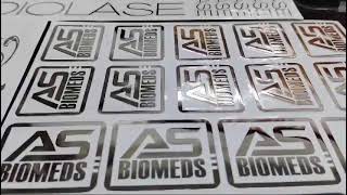 electroformed nickel metal stickers jafrys [upl. by Einahets244]