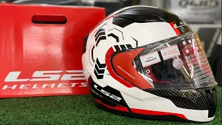 LS2 Helmet RAPID GHOST FF353👻 [upl. by Egroeg]