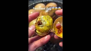 Chinese Fertilised Eggchinesefood streetfood [upl. by Aihn]